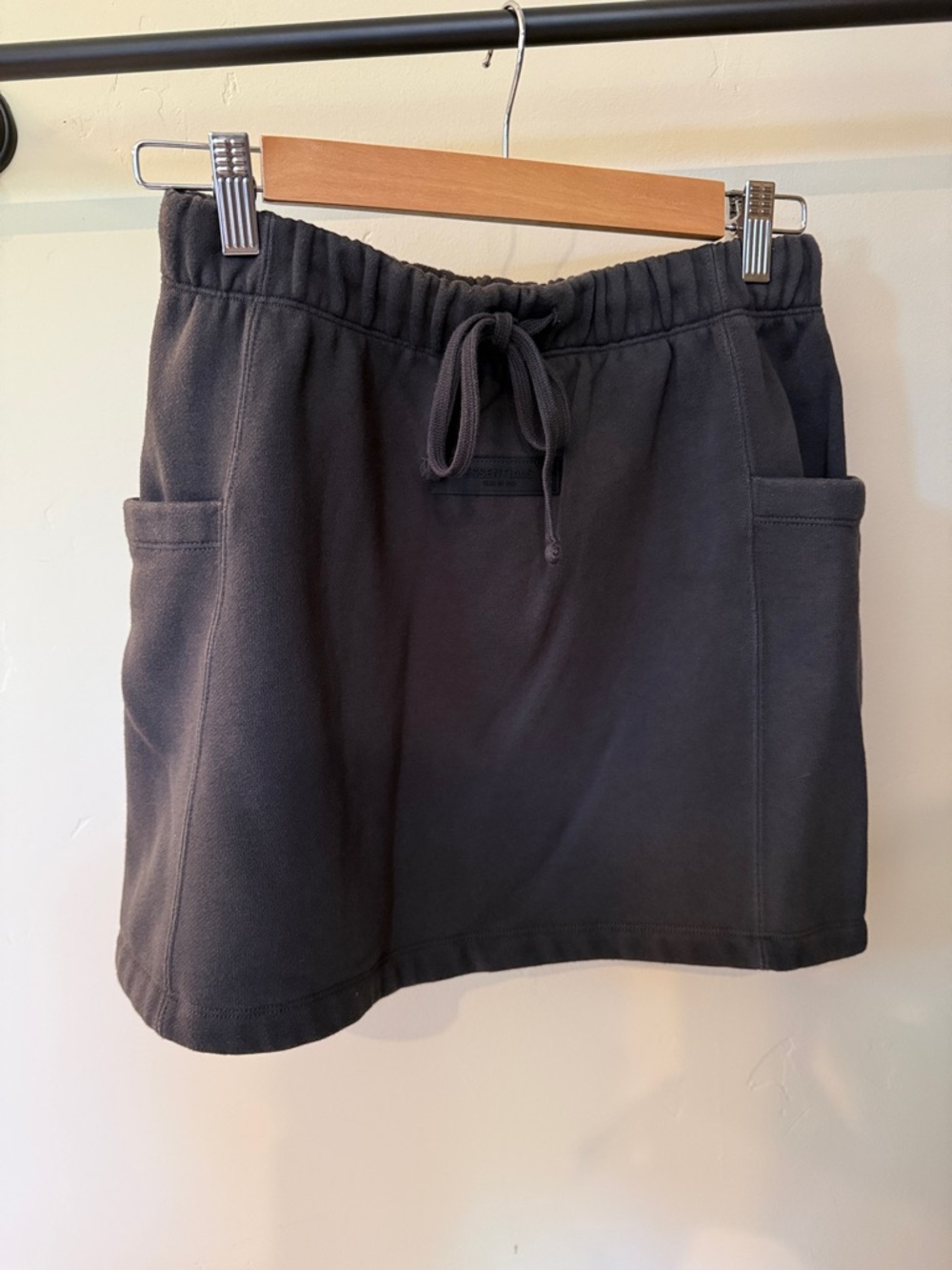 Essentials Fear of God Drawstring Mini Skirt